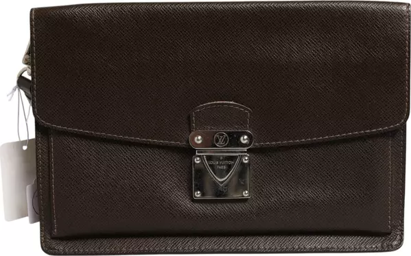 Louis Vuitton  Belaia Clutch Taiga Leather